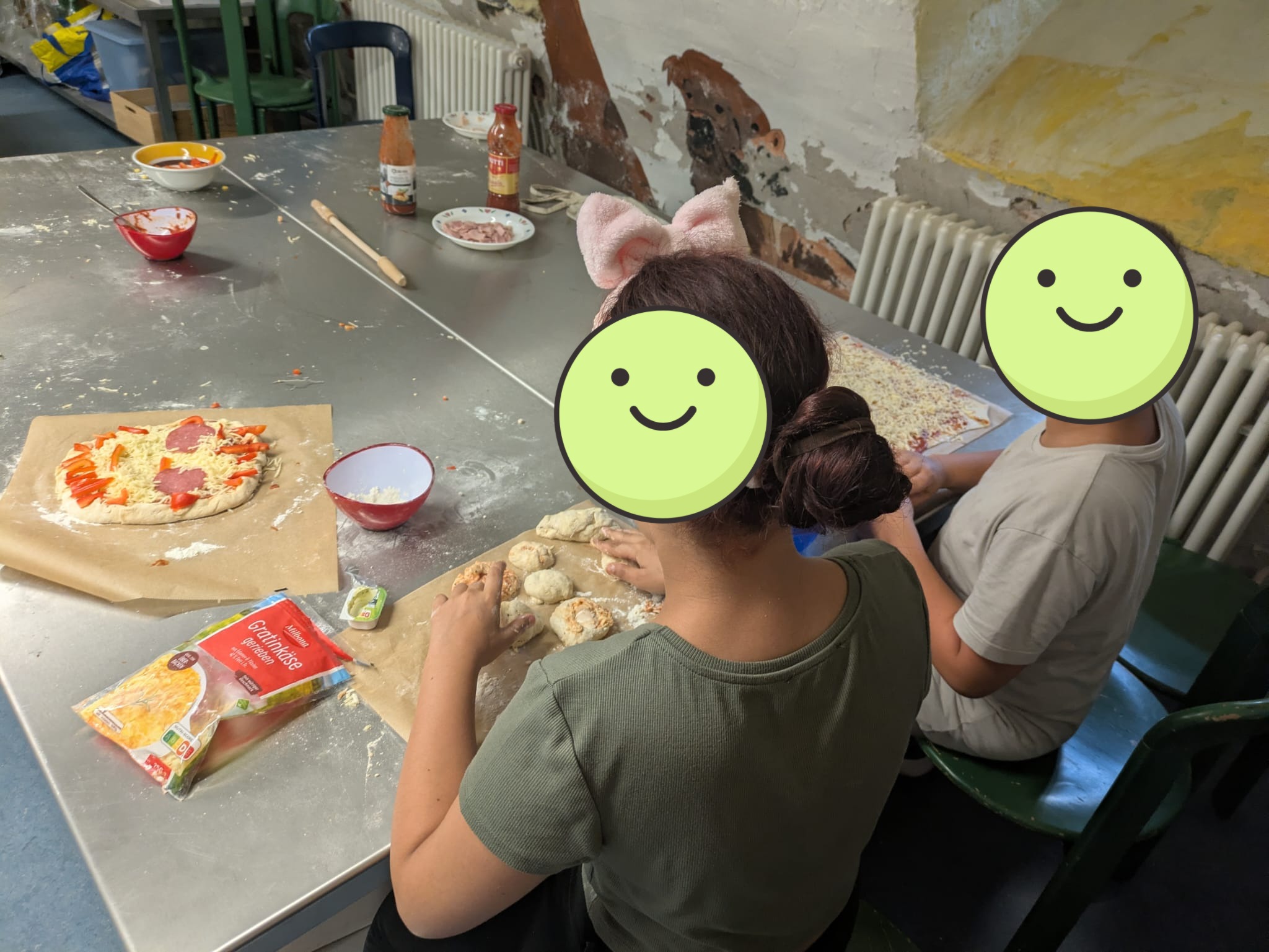 Übernachtung in der Schule_4b und 4c_3.JPG